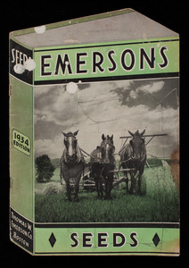 Highest quality seeds, 1934 offerings, Thomas W. Emerson Co., 215 State Street, Boston, Mass.