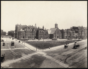 Copley Square, looking towards Boylston, Boston, Mass., May 14, 1901
