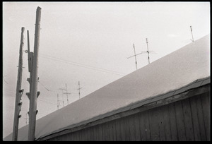 Millers Falls: snow-covered roof