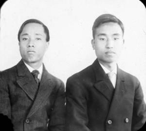Portrait of Nam Pok Cho and Yiung Sung Min (1907)