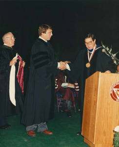 Jeff Blatnick Receiving Honorary Degree (May 17, 1987)