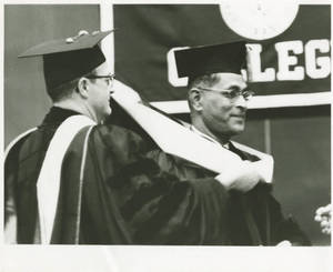 Matthew Joseph Receives Honorary Degree (June 14, 1964)
