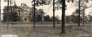 Administration Building and Marsh Memorial (Library Building), 1915