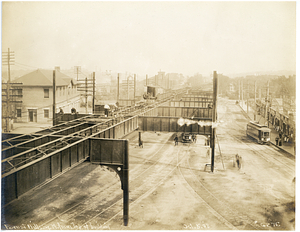 Forest Hills Square, north from top of building