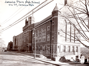 Jamaica Plain High School, Elm Street, Jamaica Plain
