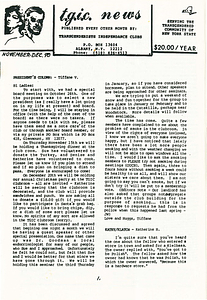 TGIC News (November-December, 1990)