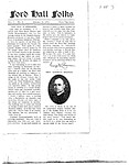 Ford Hall Forum Folks newsletter, vol. 1, no. 5, 01/26/1913