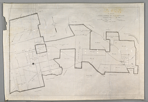 A. L. Hopkins Williamstown land plan