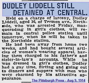 Dudley Liddell Still Detained at Central