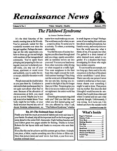 Renaissance News, Vol. 8 No. 1 (January 1994)