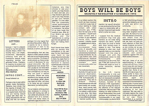 Boys Will Be Boys, No. 12 (March, 1993)