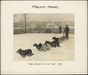 Harry Dockam and His Team, Mount Hood: Melrose, Mass.