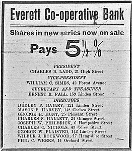 Banks - Everett Co-Operative Bank