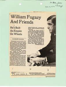 William Fugazy And Friends: He's Built An Empire On Wheels
