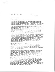 Letter from Betsy Nagelsen McCormack to Marty