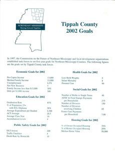 Tippah County 2002 Goals