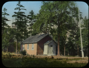 Country Schoolhouse, Canada (small red brick)