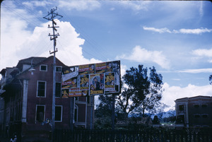 Billboard in Kathmandu