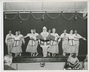 Performers in Christmas pageant