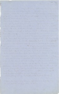 Letter from U. C. to Erasmus Darwin Hudson