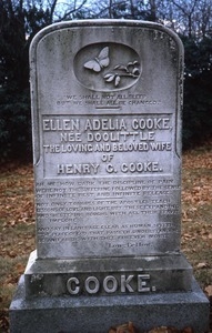 Newton Cemetery (Newton, Mass.) gravestone: Cooke, Ellen