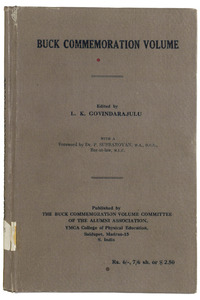 Buck Commemoration Volume (1945)