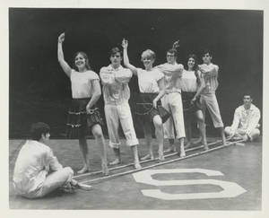 SC Exhibition Dancers performing dance, ca. 1976