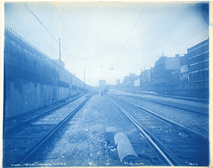 North Station subway incline