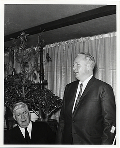 Thomas P. "Tip" O'Neill with Mayor John F. Collins