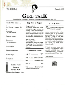 Girl Talk, Vol. 13 No. 8 (August, 1998)