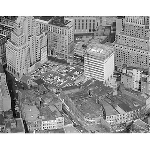 Blue Cross building under construction, Financial District, Boston, MA