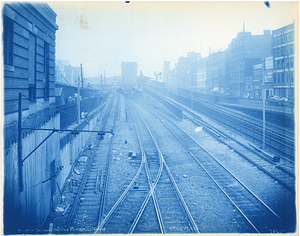 North subway incline, progress view