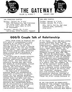 The Gateway Vol. 2 No. 7 (January, 1980)