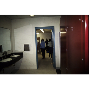 Restroom interior