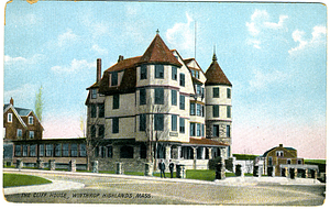 Post Card Picture of The Cliff House.