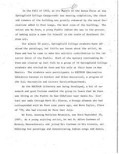 Description of visit with Wo Peen