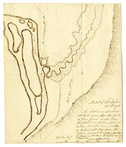 Sketch of Fort Edward, Novr. 30th, 1756