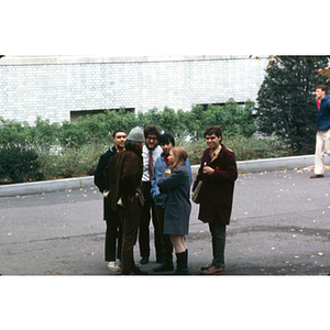 Students on campus