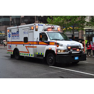 Ambulance at "One Run" event in Boston (May 2013)