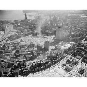 West End to Government Center and Downtown areas, W. H. Ballard Company, Boston, MA