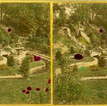 Potters Grove: Hillside with fountain