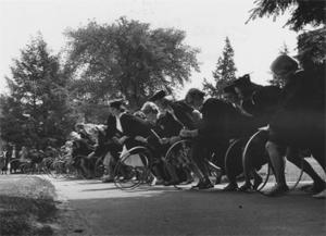 Hoop Rolling, 1964.