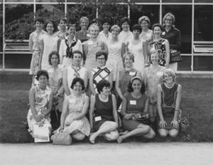 Wheaton Class of 1964 Group Portrait.