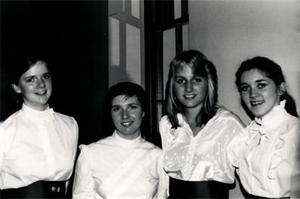 Four Women Smiling.