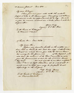 Correspondence between Colin John McRae and Emile Erlanger & Co., Bankers, Paris (copy), 1864