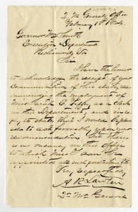 Letters to William Smith from Lawton-Lewis