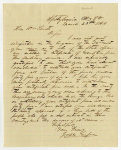 Letters to William Smith from Samford-Slaughter