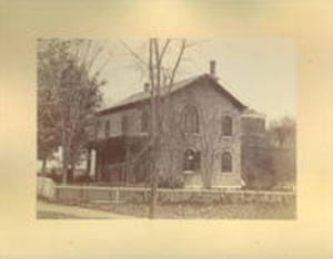 Sigma Phi house, ca. 1872