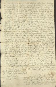 Deed of Hadley Third Precinct, June 16, 1730