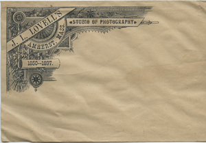 Envelope from Lovell’s Amherst Picture Gallery